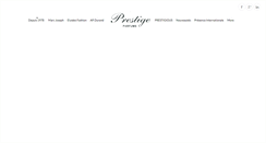 Desktop Screenshot of prestigeparfums.com